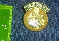 MAINE STATE POLICE DIECAST PIN MINT   