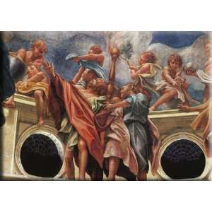   of the Apostles 16x11 Streched Canvas Art by Correggio