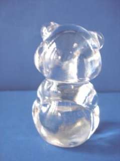 Fenton Crystal Glass Birthday Bear Teddy Bear  