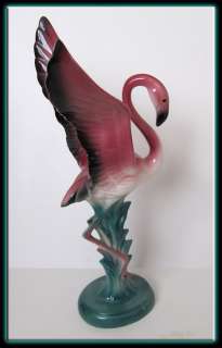Impressive 50s Maddux of Calif. 14 Large Flamingo Figurine/Statue 