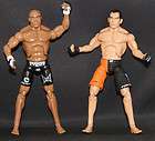 ANDERSON SILVA RICH FRANKLIN   UFC 2 PACKS 1 TOY MMA ACTION LOOSE 