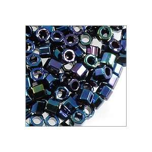   Delica Seed Bead Hex Cut 11/0 Iris Blue (3 Gram Tube) Beads Home