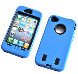 Luxury Deluxe Silicone Rubber Cover Skin Hard Case Shape For IPHONE 4 