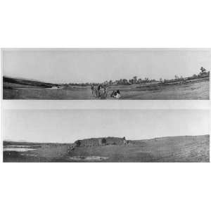   1916,ruined fortress on Nemra,Wadi el akik 
