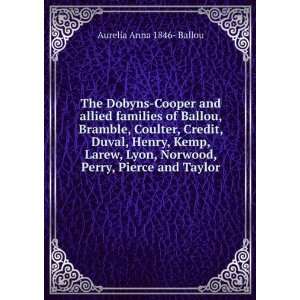 com The Dobyns Cooper and allied families of Ballou, Bramble, Coulter 