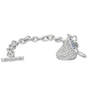  Hersheys Kisses® Charm Bracelet in Sterling Silver with 