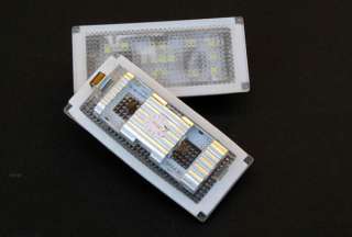   E66 LICENSE PLATE LED LIGHTS 06 08 735i 760Li Super Bright SMD LED set