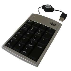  New   Adesso AKP 150 USB Mobile Mini Keypad   C66655 