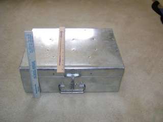 Metal Storage Box   Container   Trunk  Bin  Very Strong  