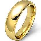 7g 7z Women Wedding Ring Band Solid Dome 2m Gold Y18k items in javda 