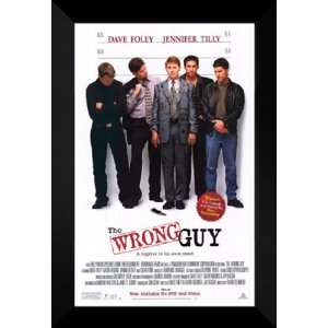  The Wrong Guy 27x40 FRAMED Movie Poster   Style A 1990 