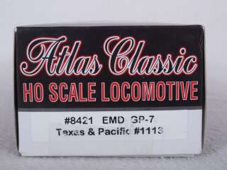 Atlas 8421 HO EMD GP 7 Texas & Pacific T&P #1113  