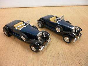 Vintage Die Cast Toy Car  Yatming No. 8504 Rolls Royce Phantom II Pair 