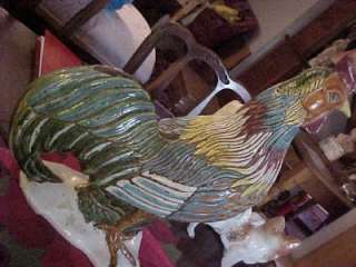 HUGE 19THC ROOSTER FROM PROVENCE AUTHENTIC  