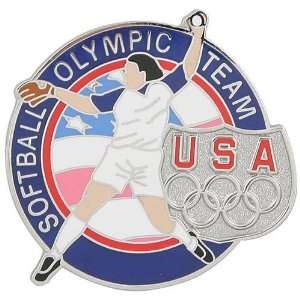  USA Olympic Team Softball Pin