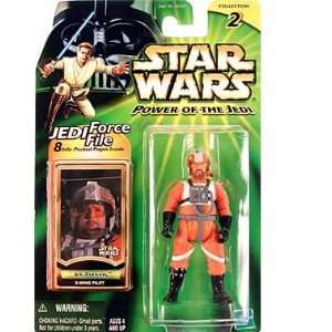   Power of the Jedi Jek Porkins X Wing Pilot Action Figure Toys & Games