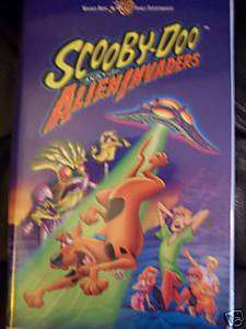 Scooby Doo & the Alien Invaders VHS barely used  
