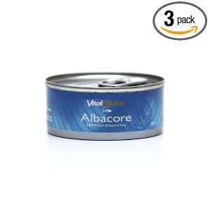 Vital Choice Albacore Tuna in Organic Extra Virgin Olive Oil, 6 Ounce 