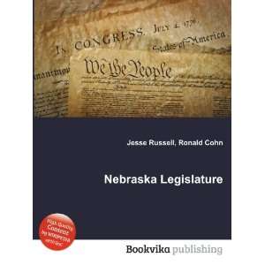  Nebraska Legislature Ronald Cohn Jesse Russell Books