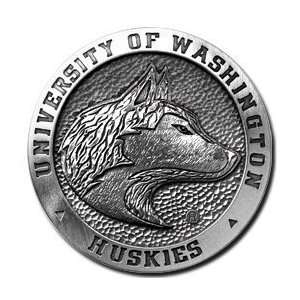 Washington Huskies Belt Buckle   NCAA College Athletics  