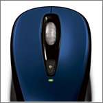 Microsoft Wireless Mobile Mouse 3000   Blue