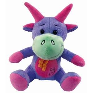  Puzzled Purple Dino   Darla Plush Toys & Games