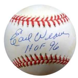  Earl Weaver Autographed/Hand Signed AL Baseball HOF 96 PSA 