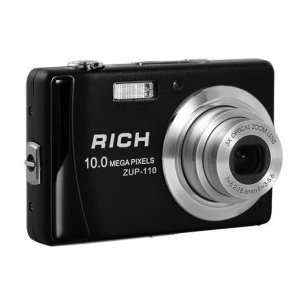  RICH ZUP 110 10.0MP CCD Digital Camera with 2.7 inch LCD 