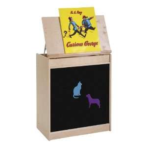    3 in 1 Book Easel with Flannel Board Panel