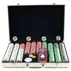  650 Jackpot Casino Clay Chips w/ Aluminium Case Sports 
