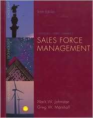 Sales Force Management, (0073404853), Mark Johnston, Textbooks 
