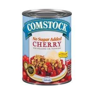 Comstock Cherry Pie Filling No Sugar Grocery & Gourmet Food