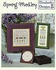 SPRING MEDLEY SAMPLERS COUNTED CROSS STITCH CHART   ELI