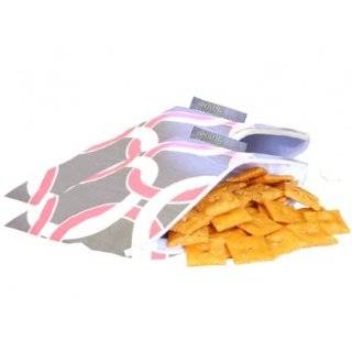 Itzy Ritzy 2 Count Snack Happened Mini Reusable Snack Bag, Social 