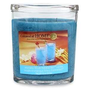    Colonial At Home Blue Hawaii Oval Jar Candle 22 Oz.