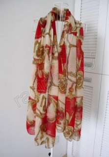 This Classic chiffon scarf is really utility, it could use in winter 