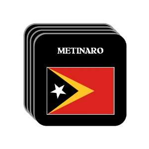 East Timor   METINARO Set of 4 Mini Mousepad Coasters