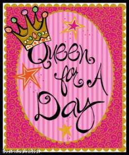 Queen for a Day Birthday Refrigerator Magnet friends  