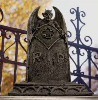   Cemetery Tombstone Macabre Vampire Demon Haunting Halloween  