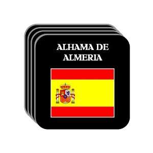 Spain [Espana]   ALHAMA DE ALMERIA Set of 4 Mini Mousepad Coasters