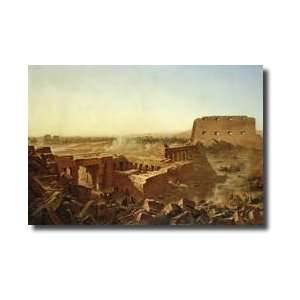   Temple Of Karnak The Egyptian Campaign Giclee Print