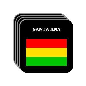  Bolivia   SANTA ANA Set of 4 Mini Mousepad Coasters 