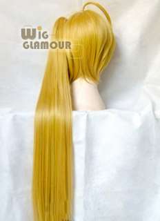 Vocaloid Neru Akita Short Golden Blonde Cosplay Wig + 1 x 110cm 