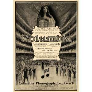   Opera Theater Alice Nielsen   Original Print Ad