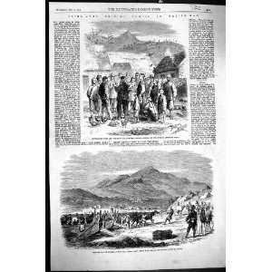  1860 China Talien Wan Sikh Horses Odin Bay Purchasing Eggs 