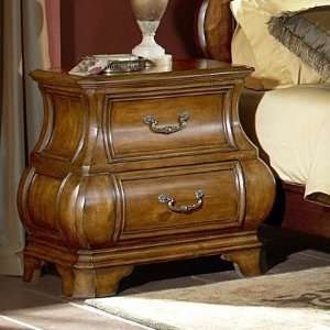    1436 Series Nightstand in Distressed Warm Brown Furniture & Decor