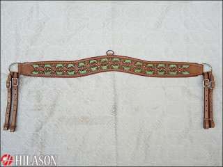 PA455 TACK HAND MADE WESTERN SHOW RIDING BREAST COLLAR  