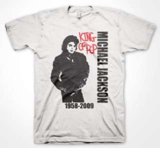  Michael Jackson King of Pop Memorial T shirt (Mens, Womens 
