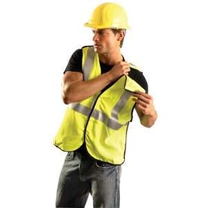   Flame Resistant Breakaway Solid Yellow Safety Vest