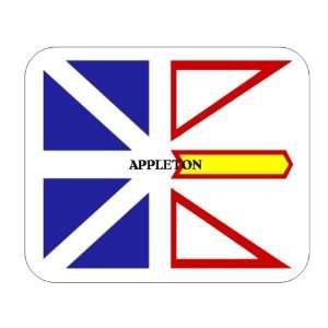  Canadian Province   Newfoundland, Appleton Mouse Pad 